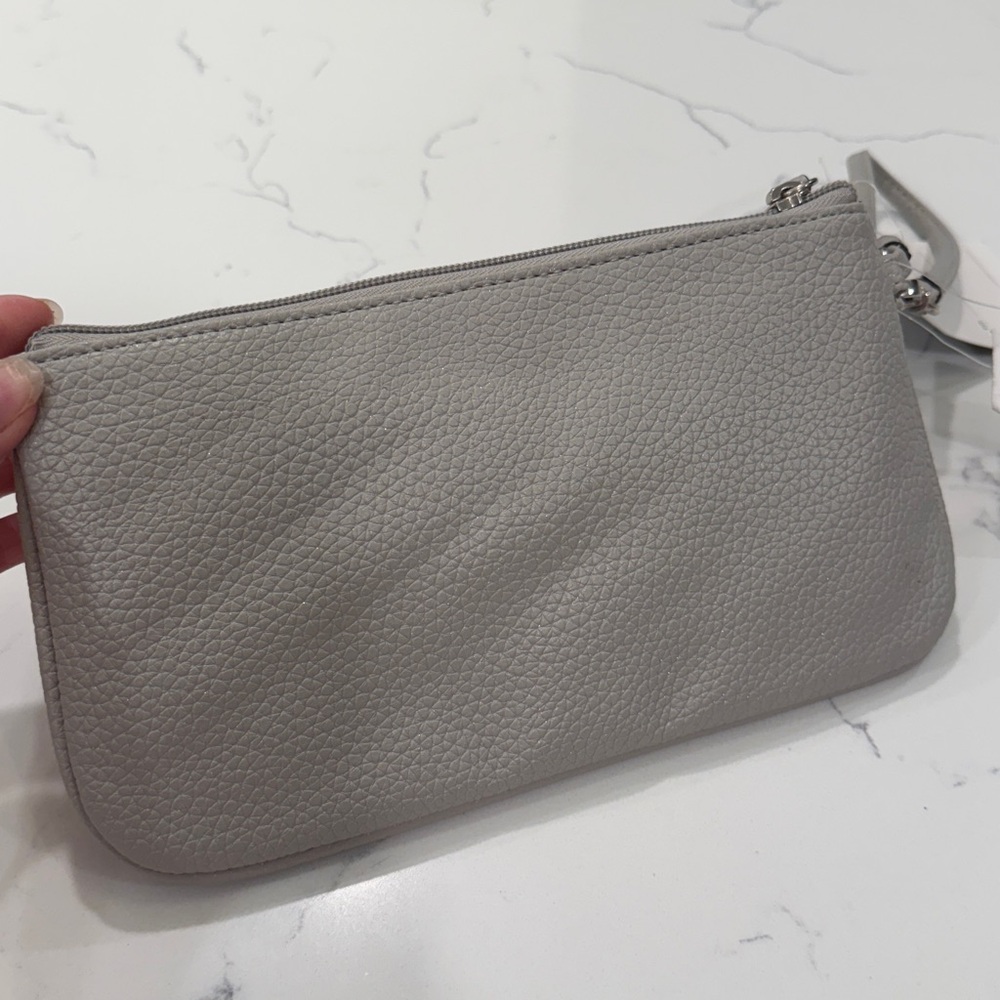 Nine West grey wallet wristlet - Picture 5 of 8